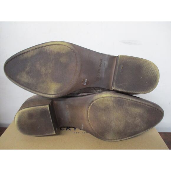 Used Lucky Women's Tayti Western Ankle Booties - Size 8M - Picture 5 of 9